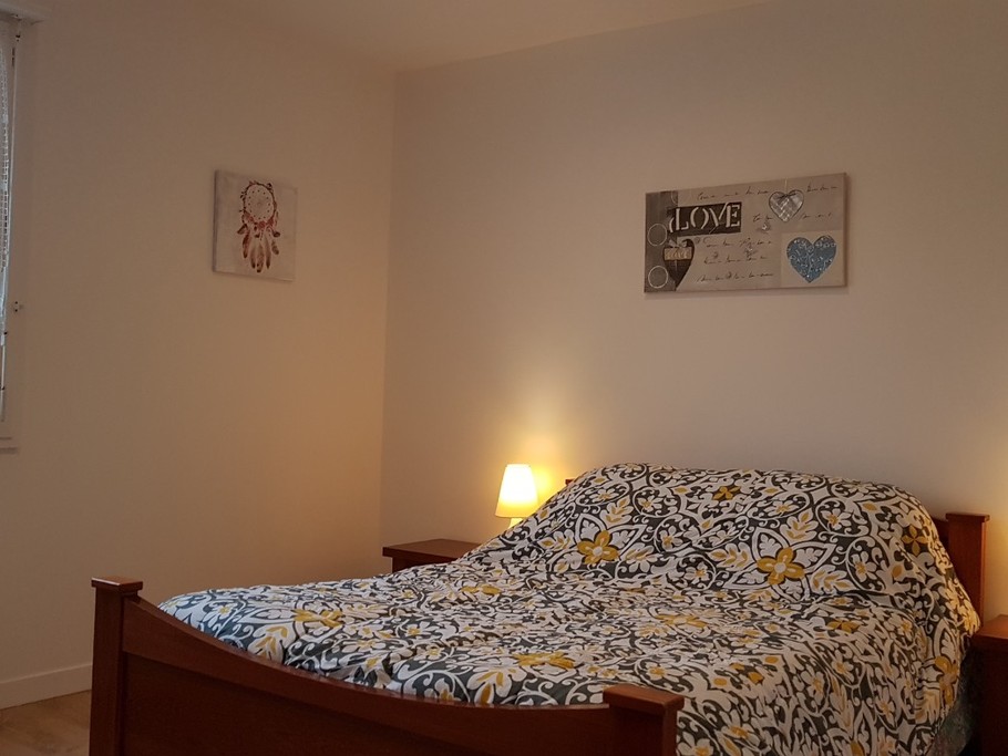 Seconde chambre indépendante (lit 140cm)  - Gîte de la Baie