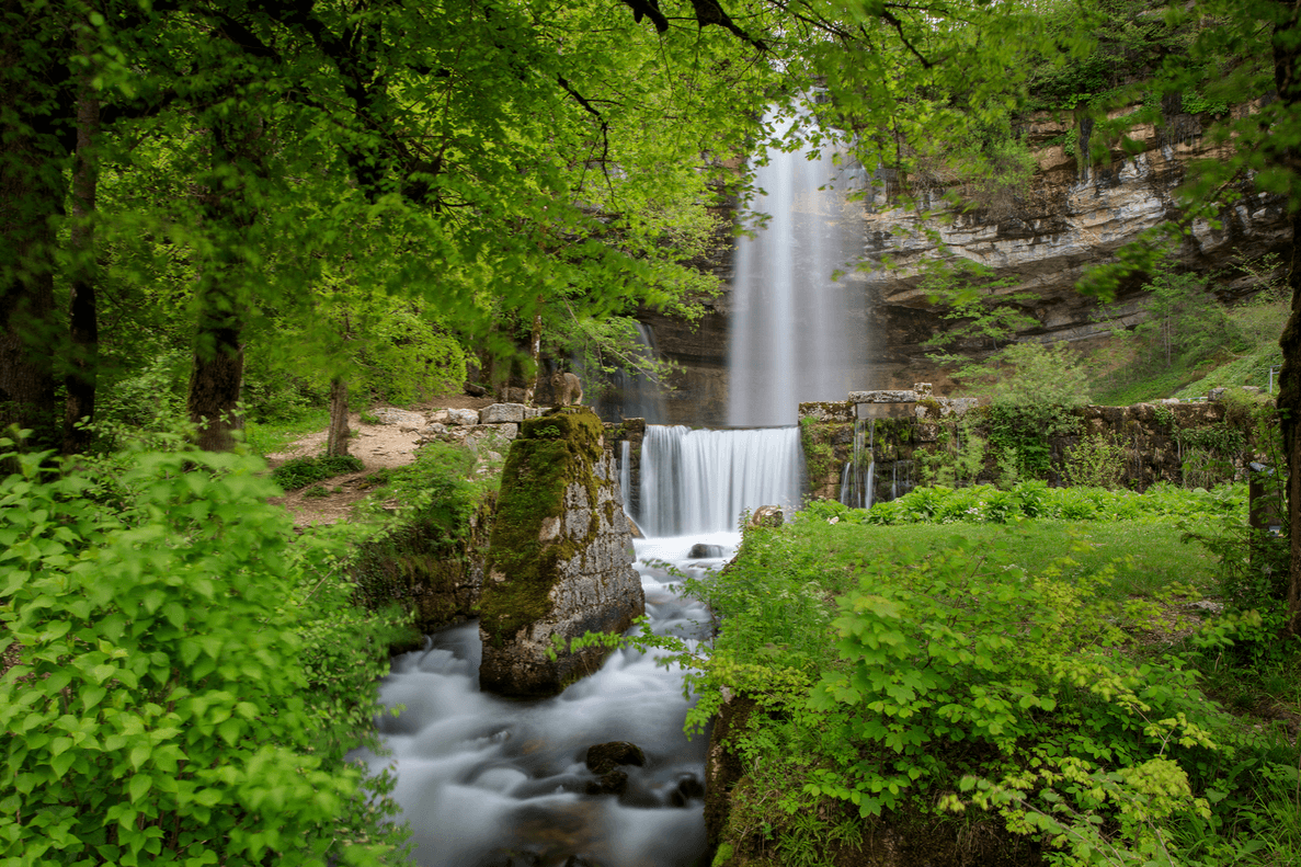 Cascade le saut Girard- Cascades du hérisson-jura