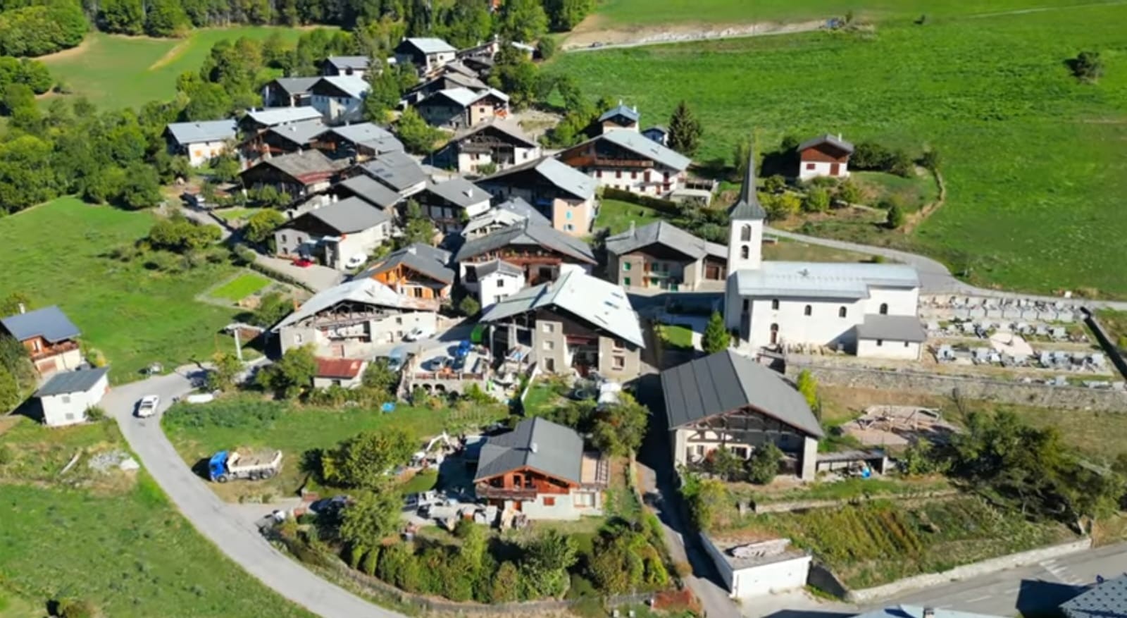 Vue du village