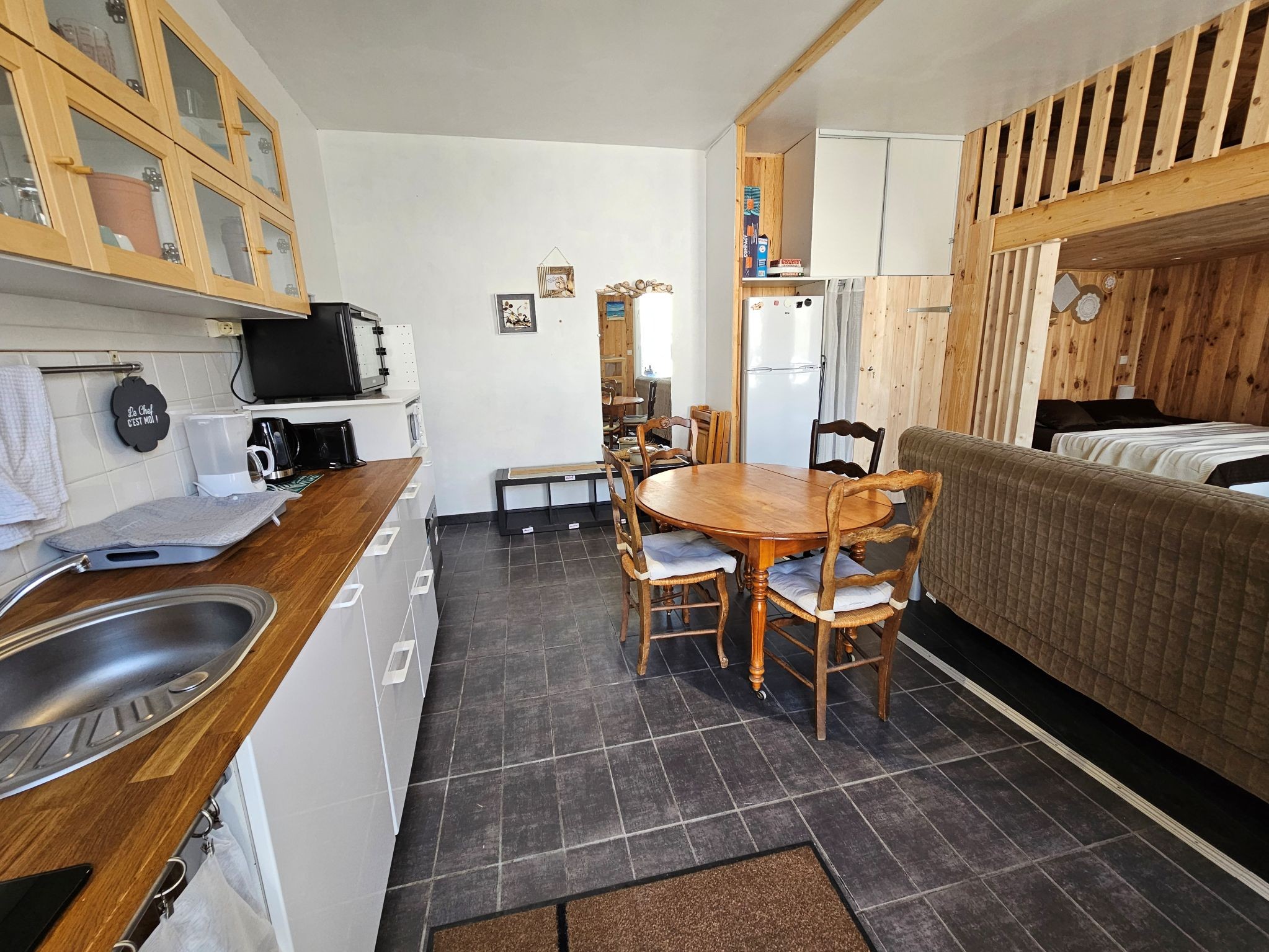 La Petite Cagouille pour 4 personnes avec jardin et terrasse, près de Rochefort, en Charente maritime