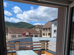 Accès direct à la terrasse privative