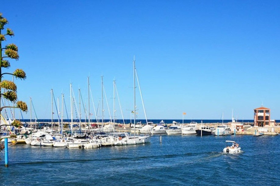Le port de pêche et de plaisance à 100m vente de poissons frais