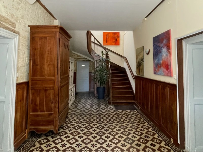 Hall d'entrée des gîtes