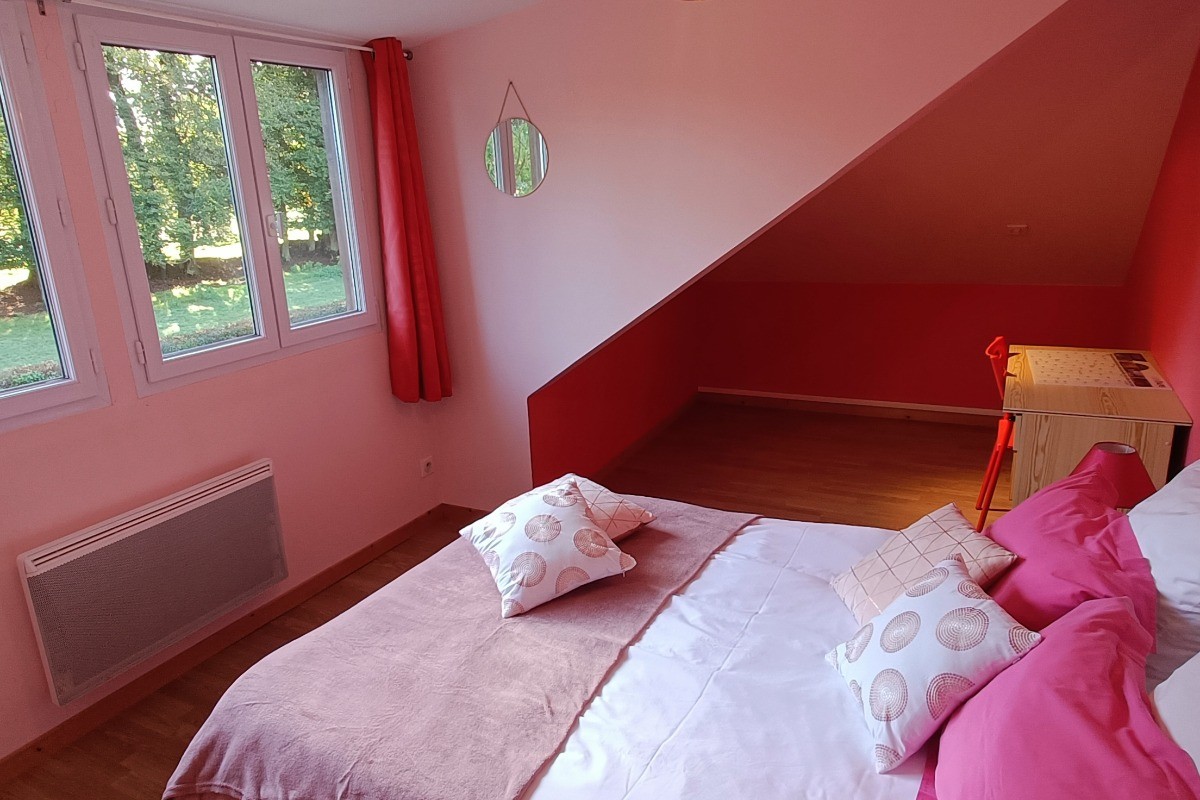 Gite de la poterie - Chambre la vie en rose
