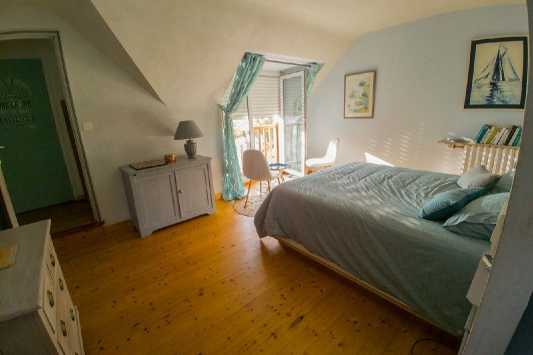 Maison 2 pers. proche mer et plage, Planguenoual, Côtes d'Armor, Bretagne - chambre