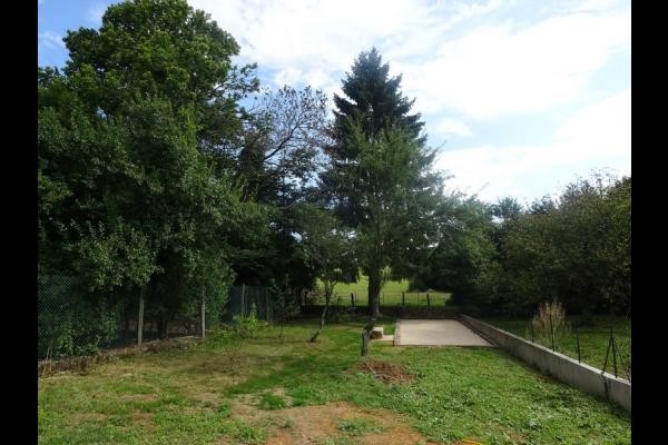 Extérieur coté parc, pétanque
