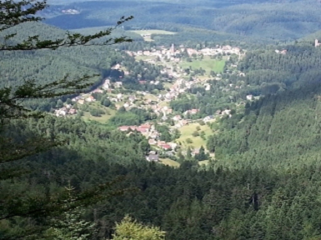 Vue sur le village