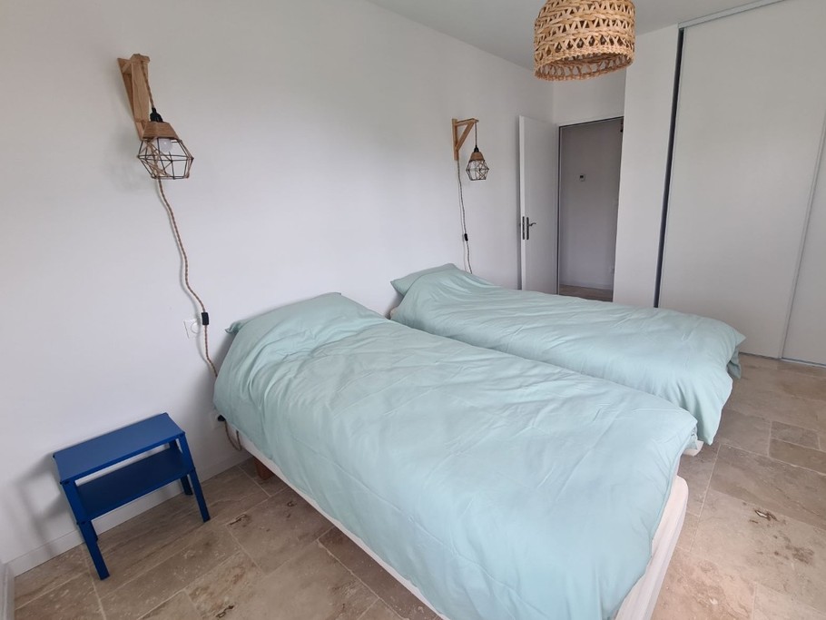 Maison de vacances "La Clairière" avec un jardinet et un garage pour 6 personnes, à St Trojan Les Bains, sur l'ile d'Oléron, en Charente maritime.