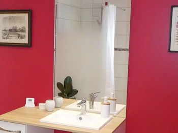 Salle d'eau chambre 1000 Pattes