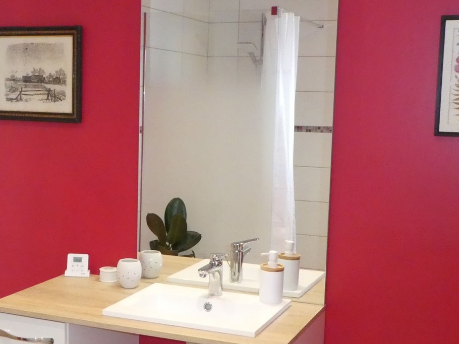 Salle d'eau chambre 1000 Pattes