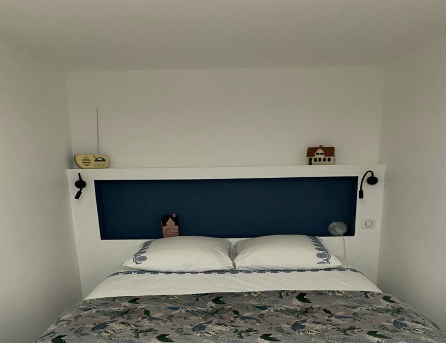 Chambre à coucher lit 140x200