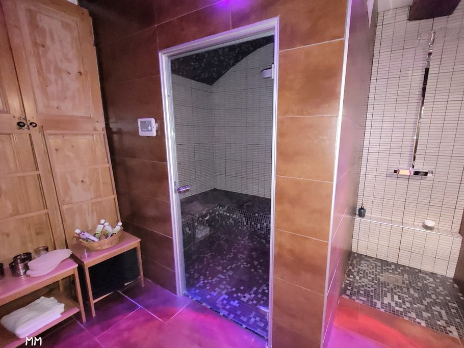 Le hammam privatif disponible toute l'année