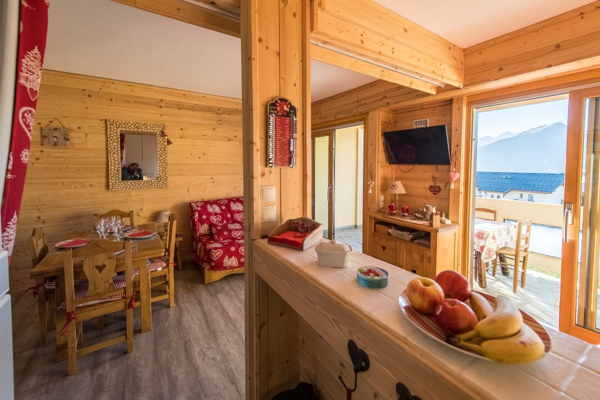Studio Les Aiguilles n°98 La Toussuire Domaine skiable Les Sybelles