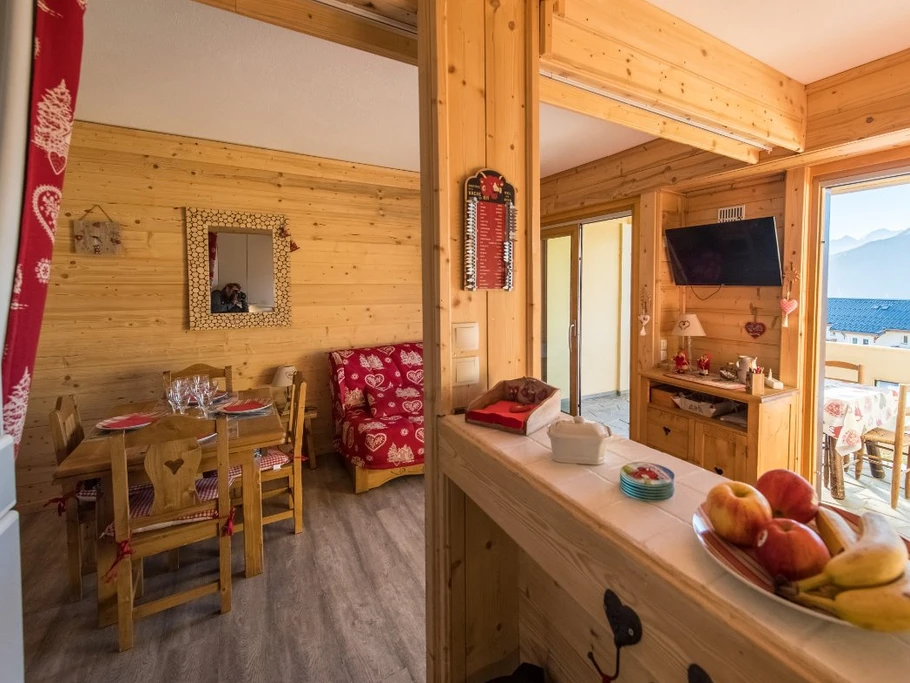 Studio Les Aiguilles n°98 La Toussuire Domaine skiable Les Sybelles