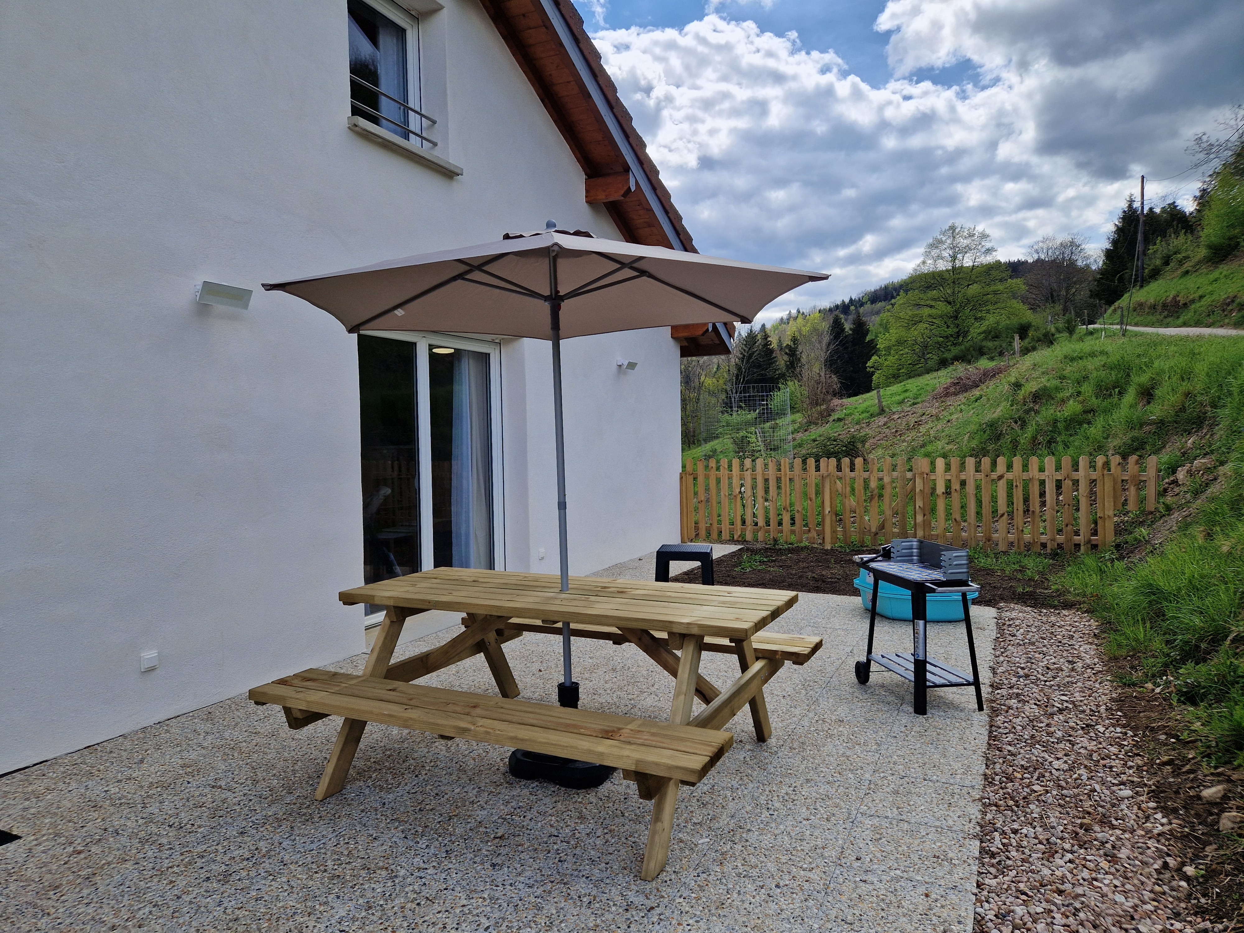 Terrasse - Au Rain Grébatte