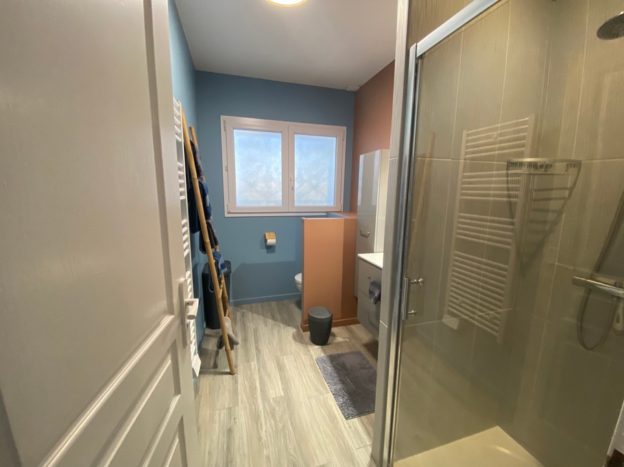 salle d'eau avec douche et wc
