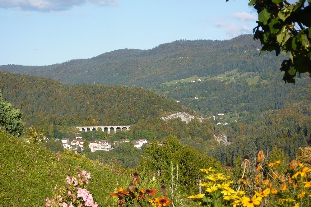 vue de la terrasse