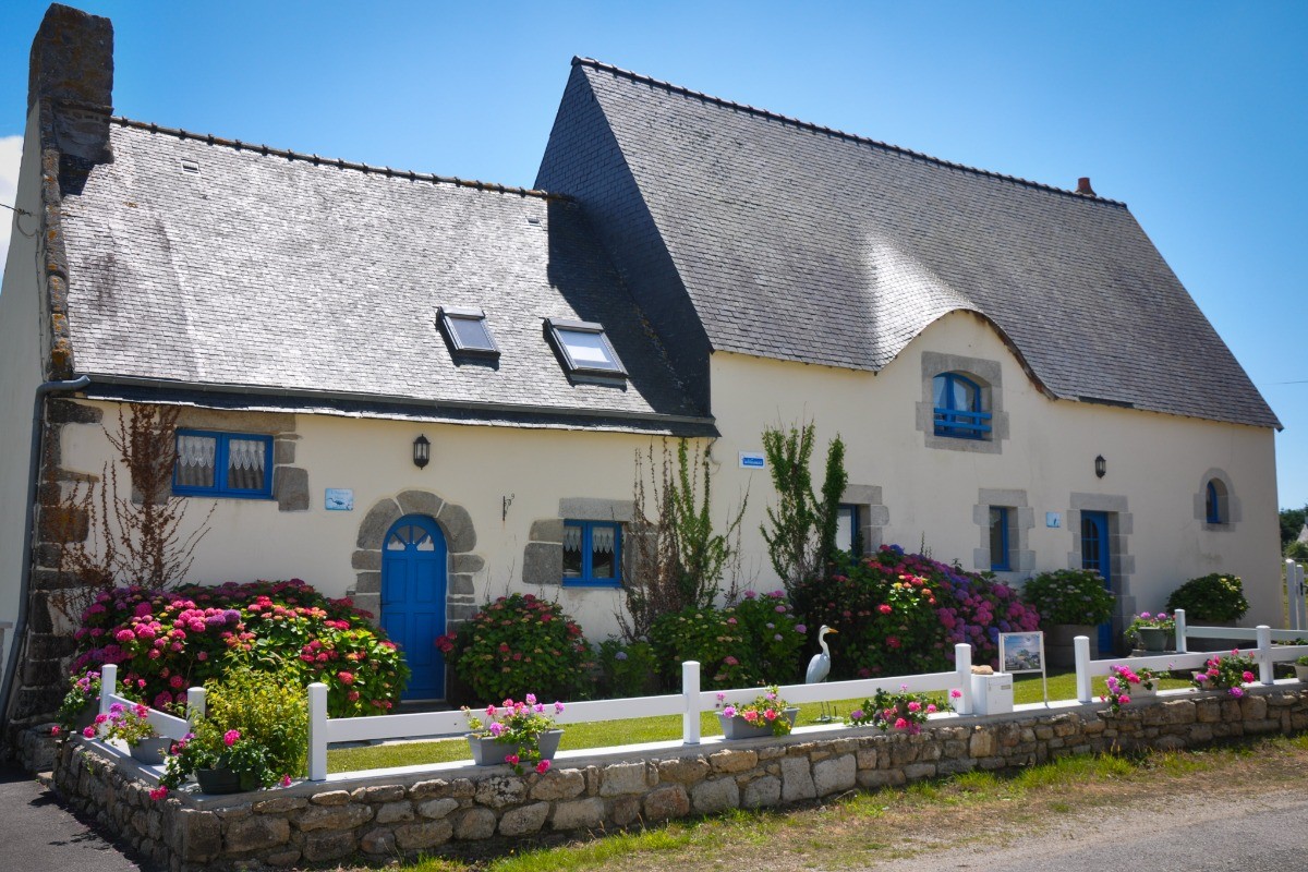 Entrée du gîte La Grande Aigrette