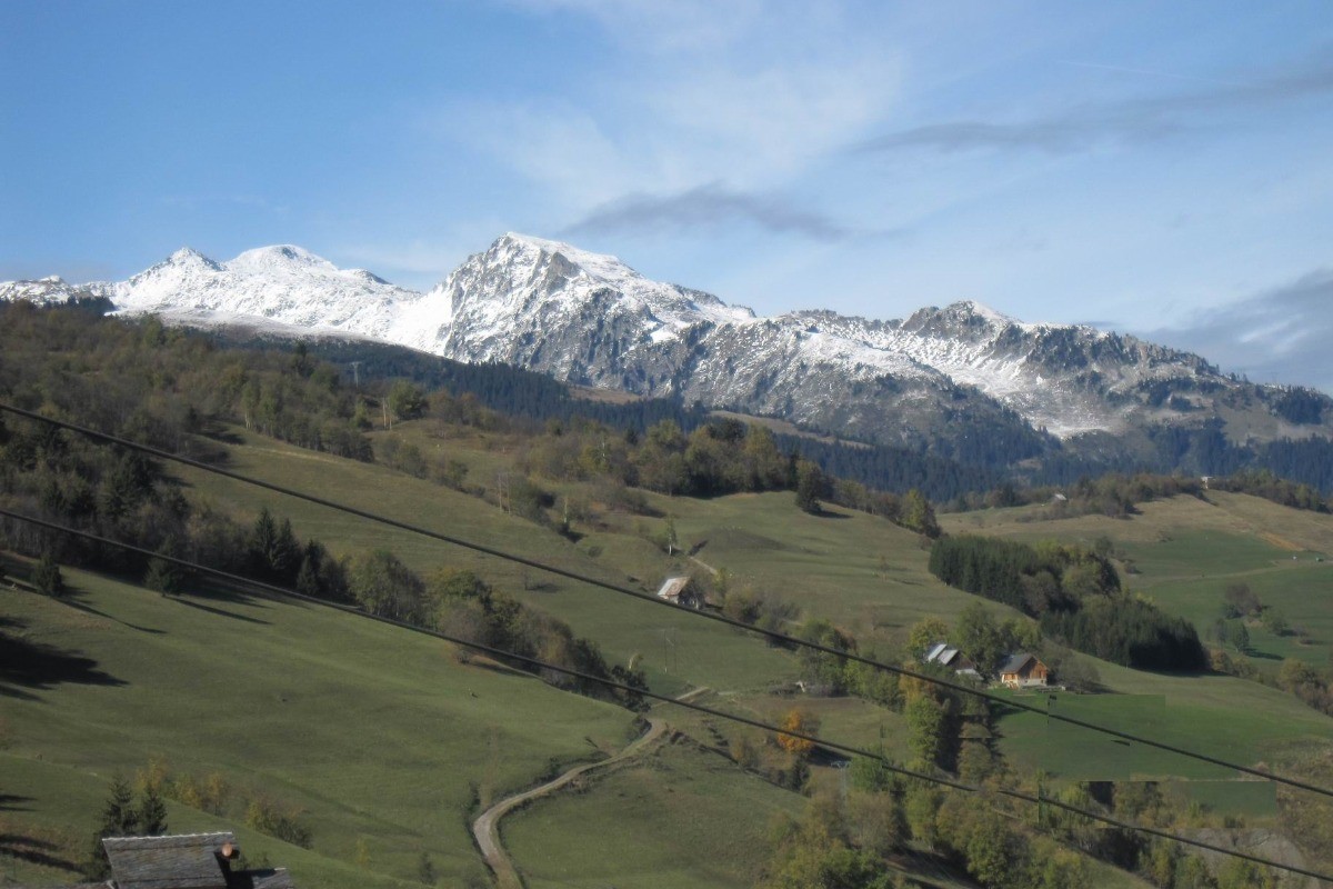 Et l'été, la vue depuis les deux balcons