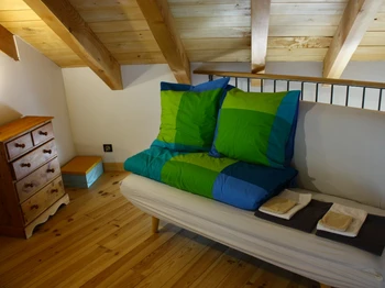 Couchage d'appoint mezzanine