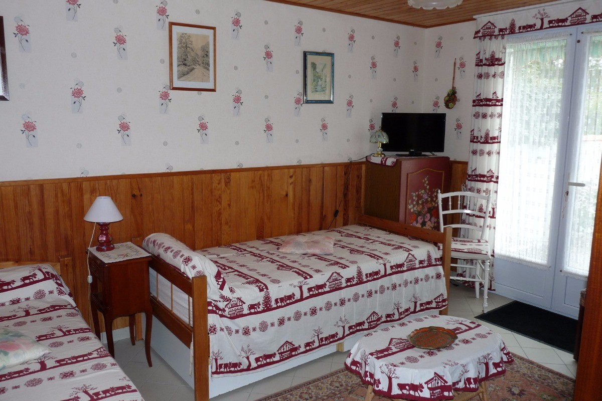 La chambre à deux lits individuels