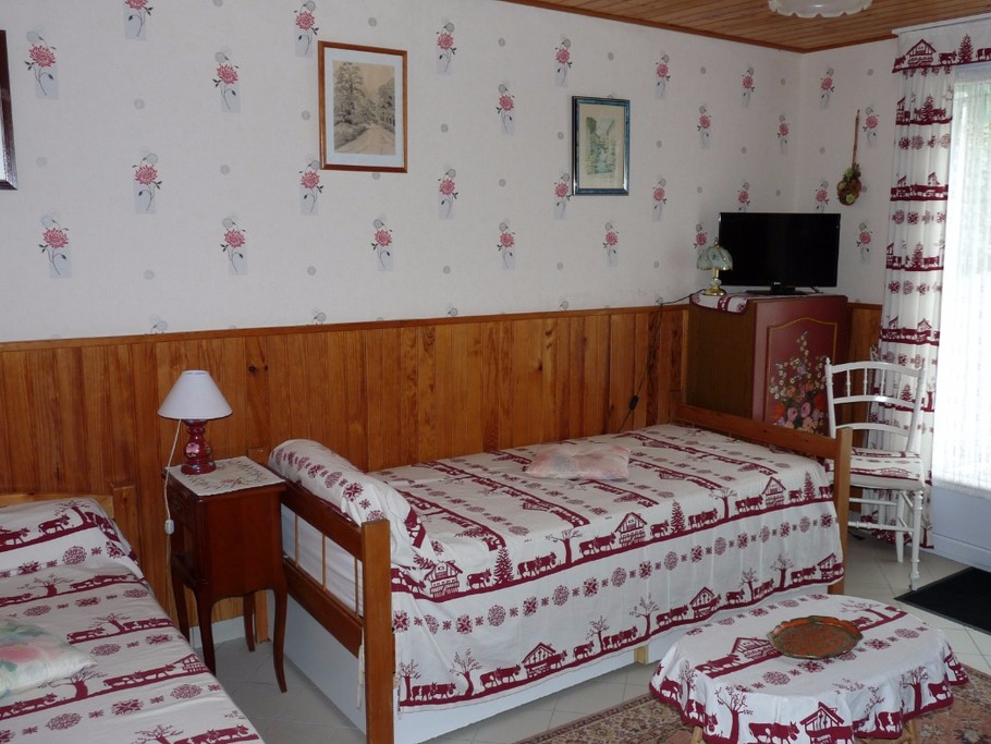 La chambre à deux lits individuels