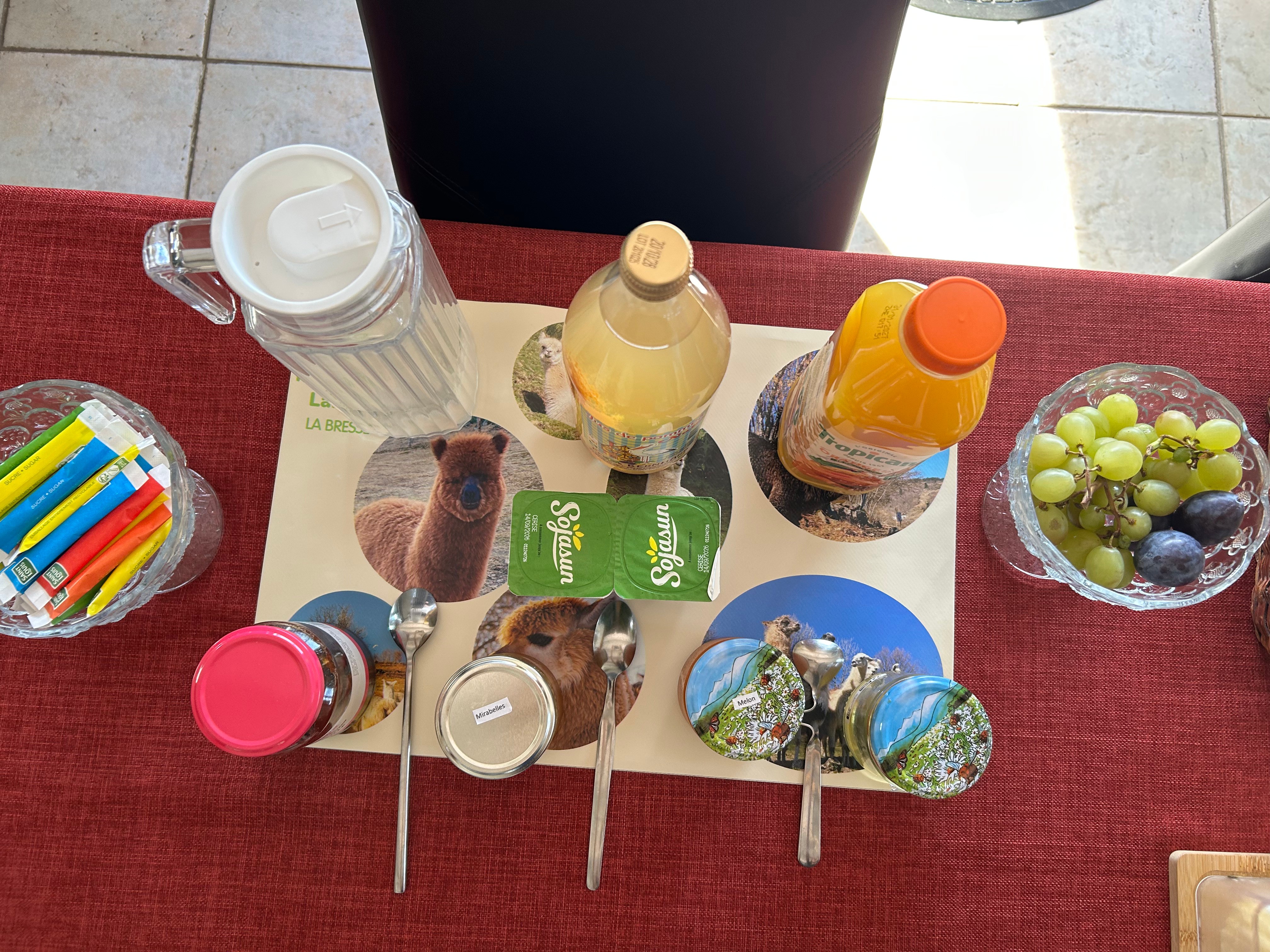 Breakfast – “La Chouette” B&B, Chalet des Beuquillons, Gérardmer