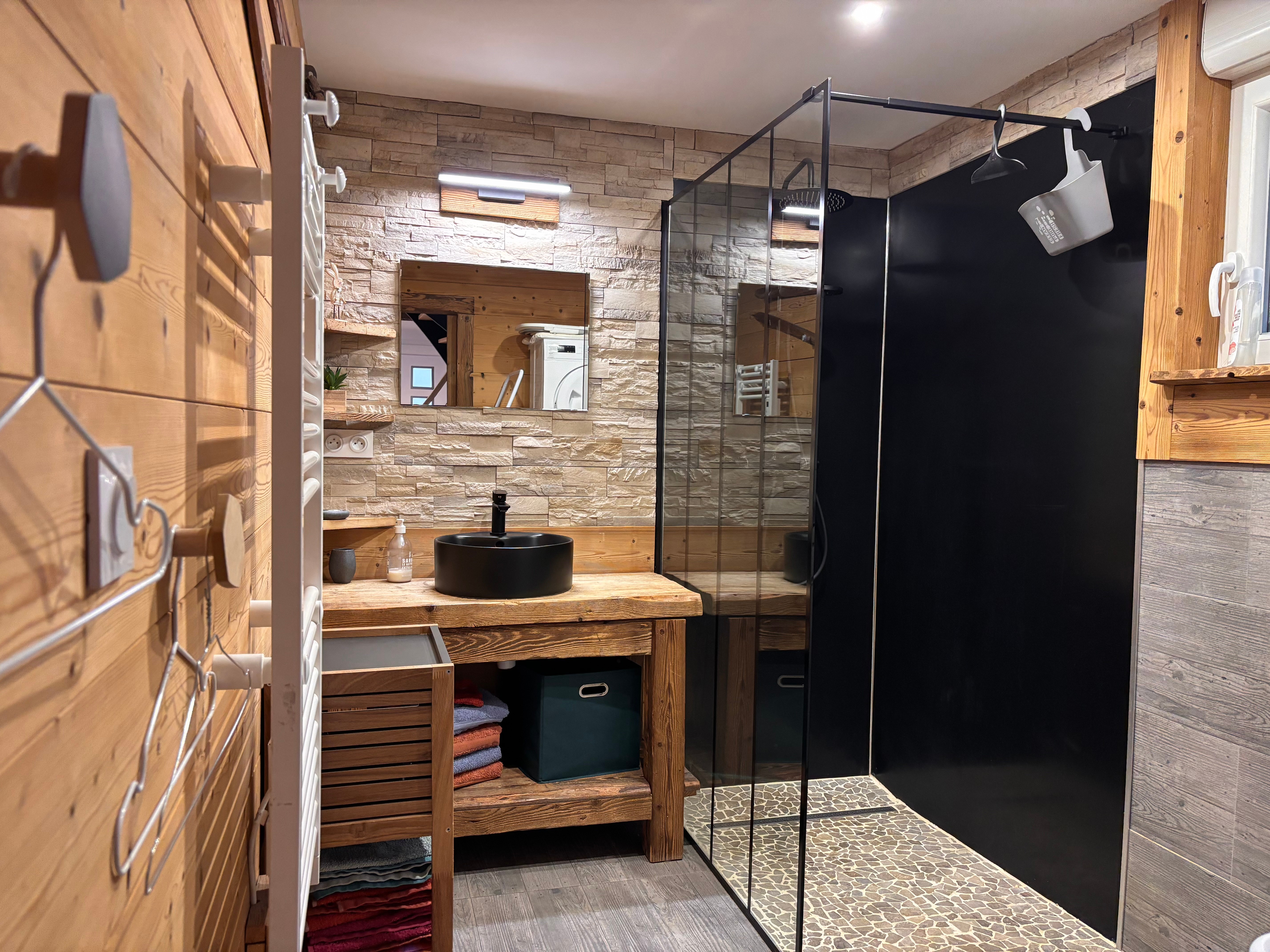 Shower room  - Chalet des Rives, La Bresse, Vosges