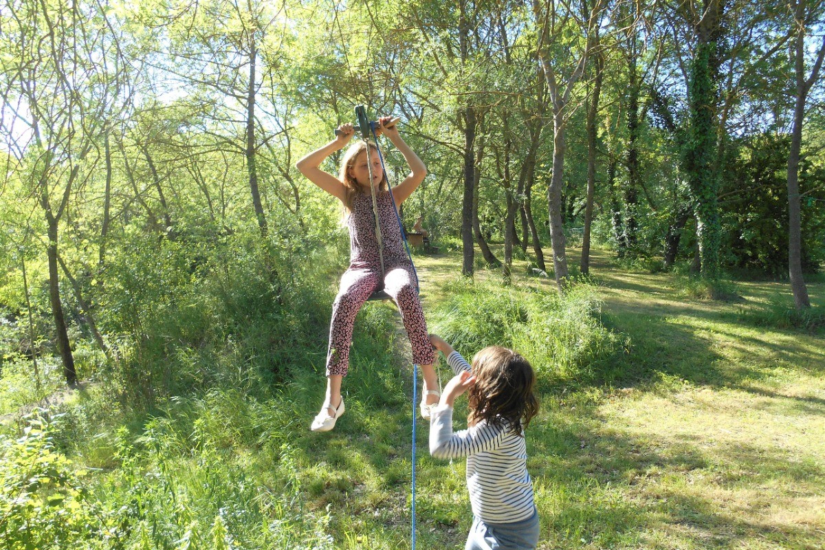 La tyrolienne pour enfants