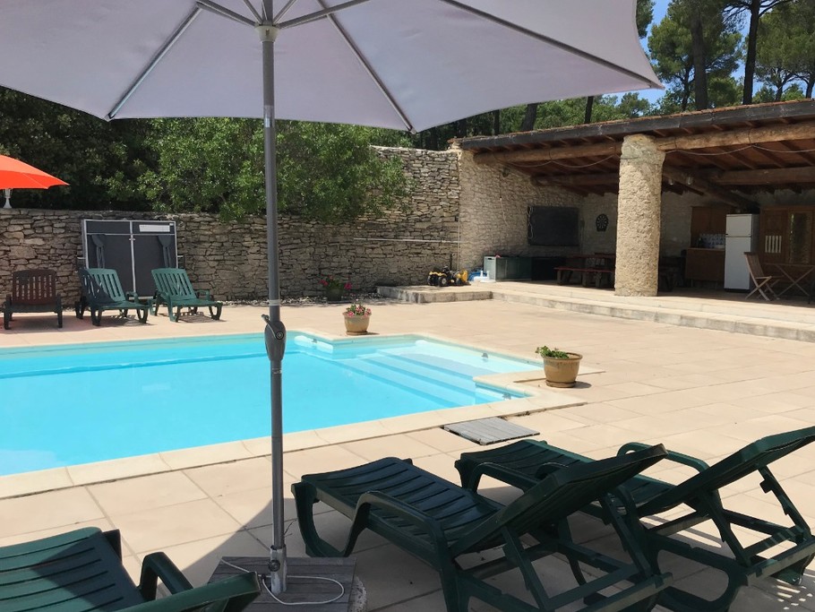 Piscine et pool house
