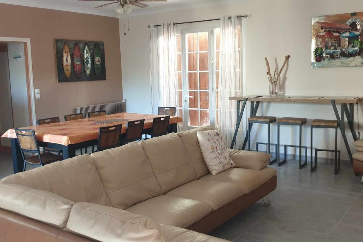 Le coin salon salle à manger