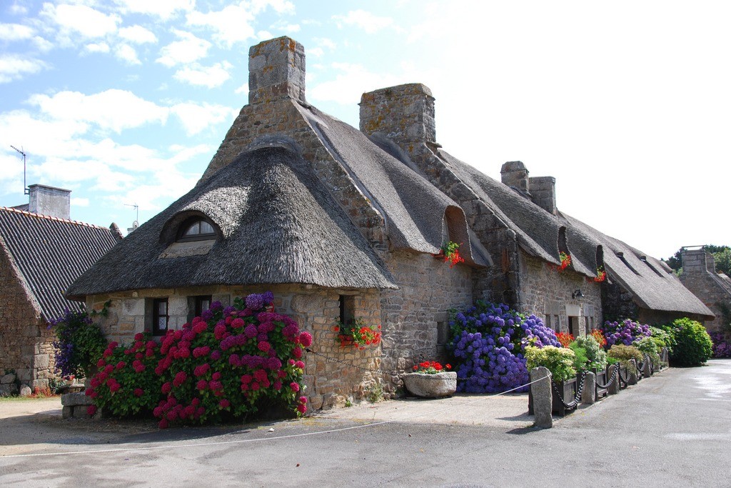 chaumières de kerascoet Nevez