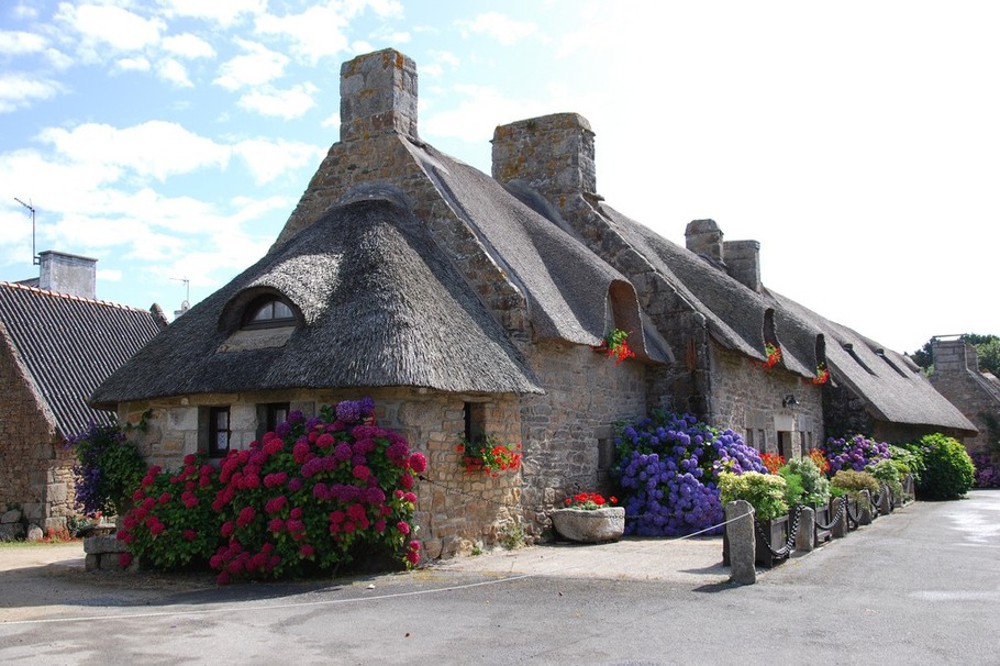 chaumières de kerascoet Nevez