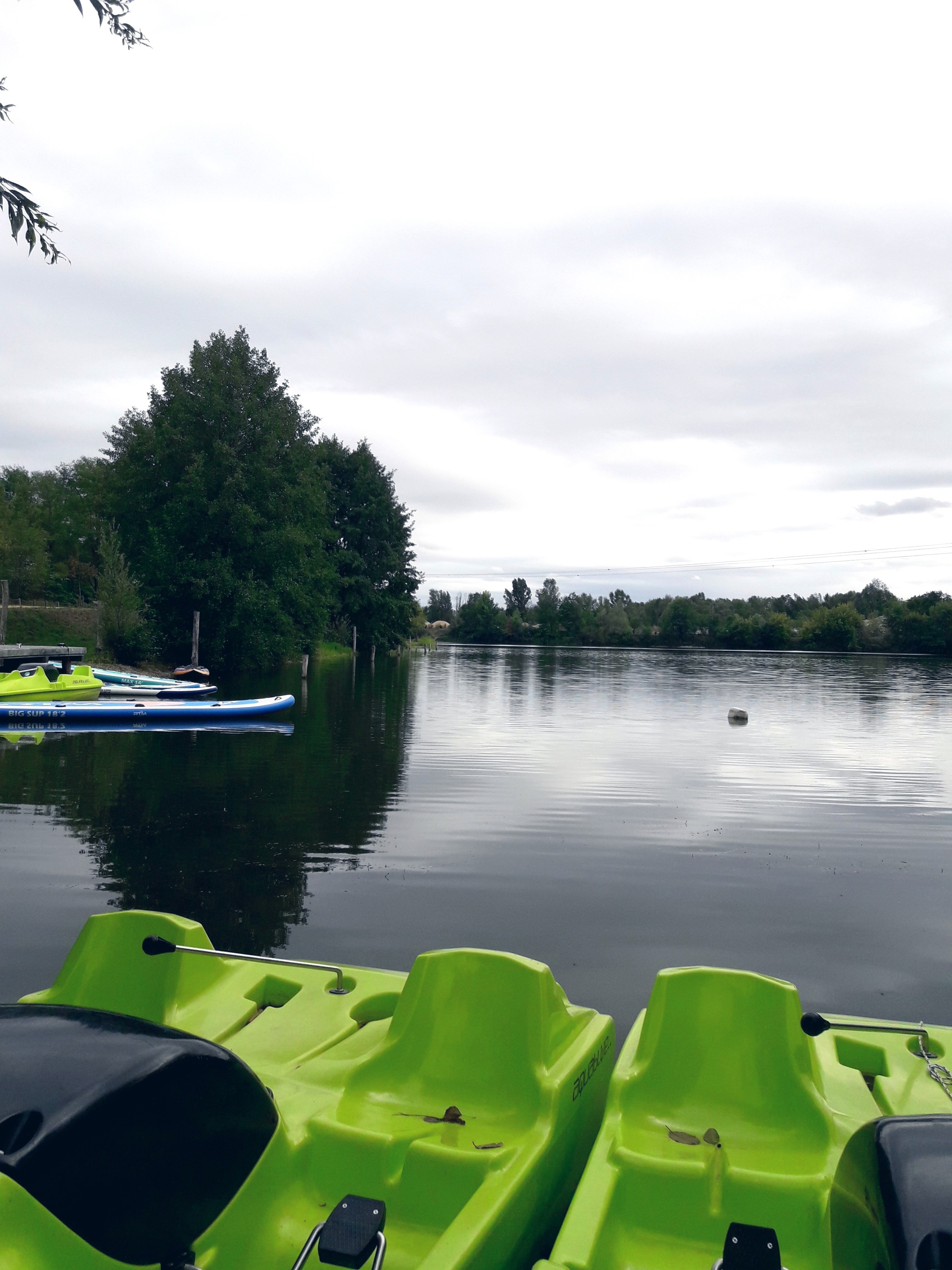 The leisure centre, 200 metres away