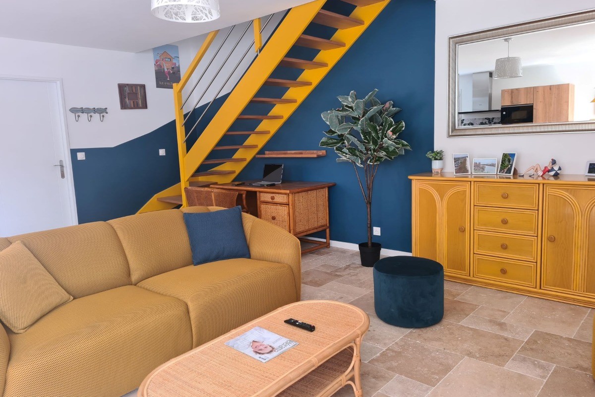 Maison de vacances "La Clairière" avec un jardinet et un garage pour 6 personnes, à St Trojan Les Bains, sur l'ile d'Oléron, en Charente maritime.