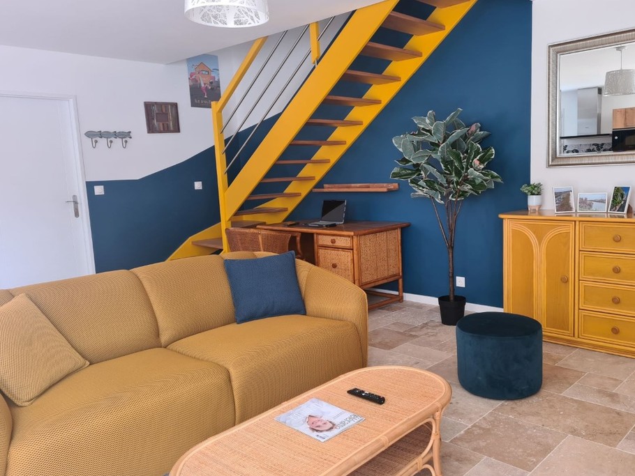 Maison de vacances "La Clairière" avec un jardinet et un garage pour 6 personnes, à St Trojan Les Bains, sur l'ile d'Oléron, en Charente maritime.