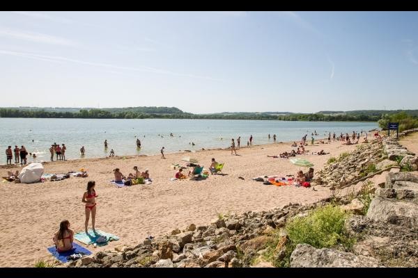 Plage du lac