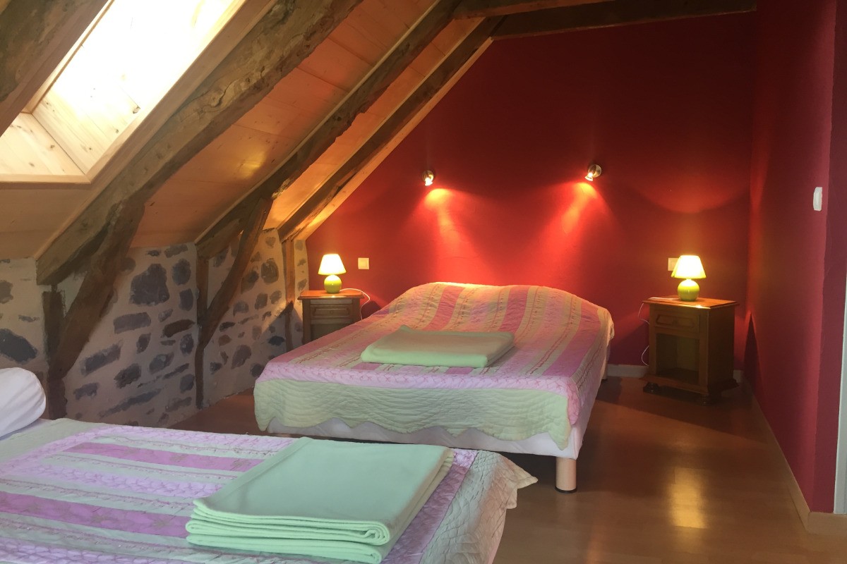 Chambre accessible de l'extérieur