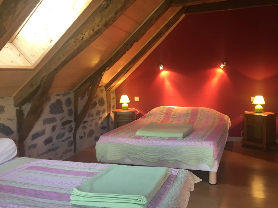 Chambre accessible de l'extérieur