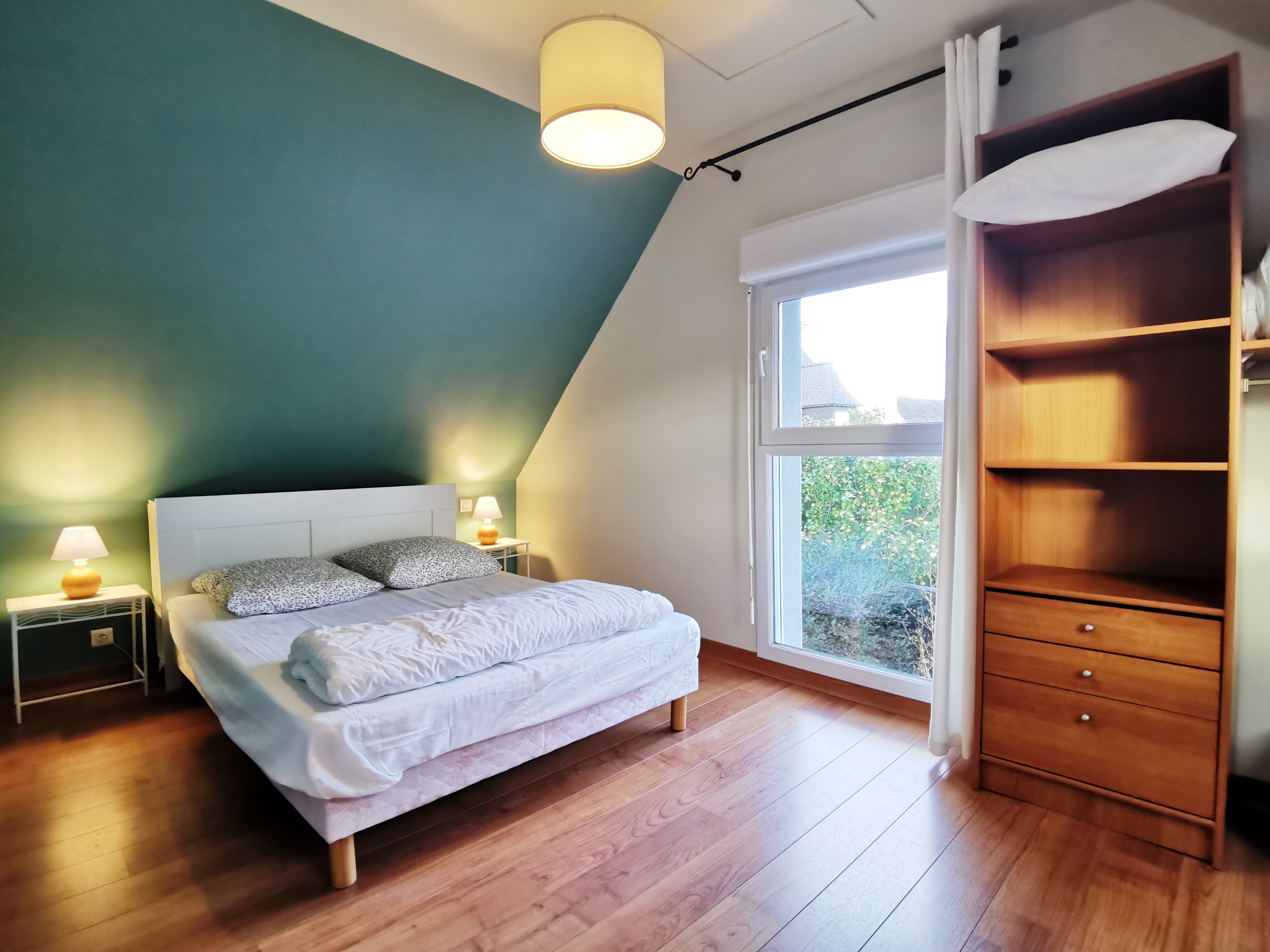 Etage: Chambre 2 avec Lit 140