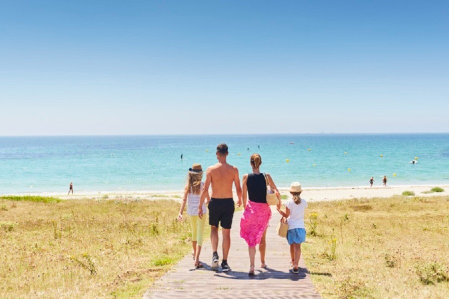 Plage de la grève blanche in Guilvinec