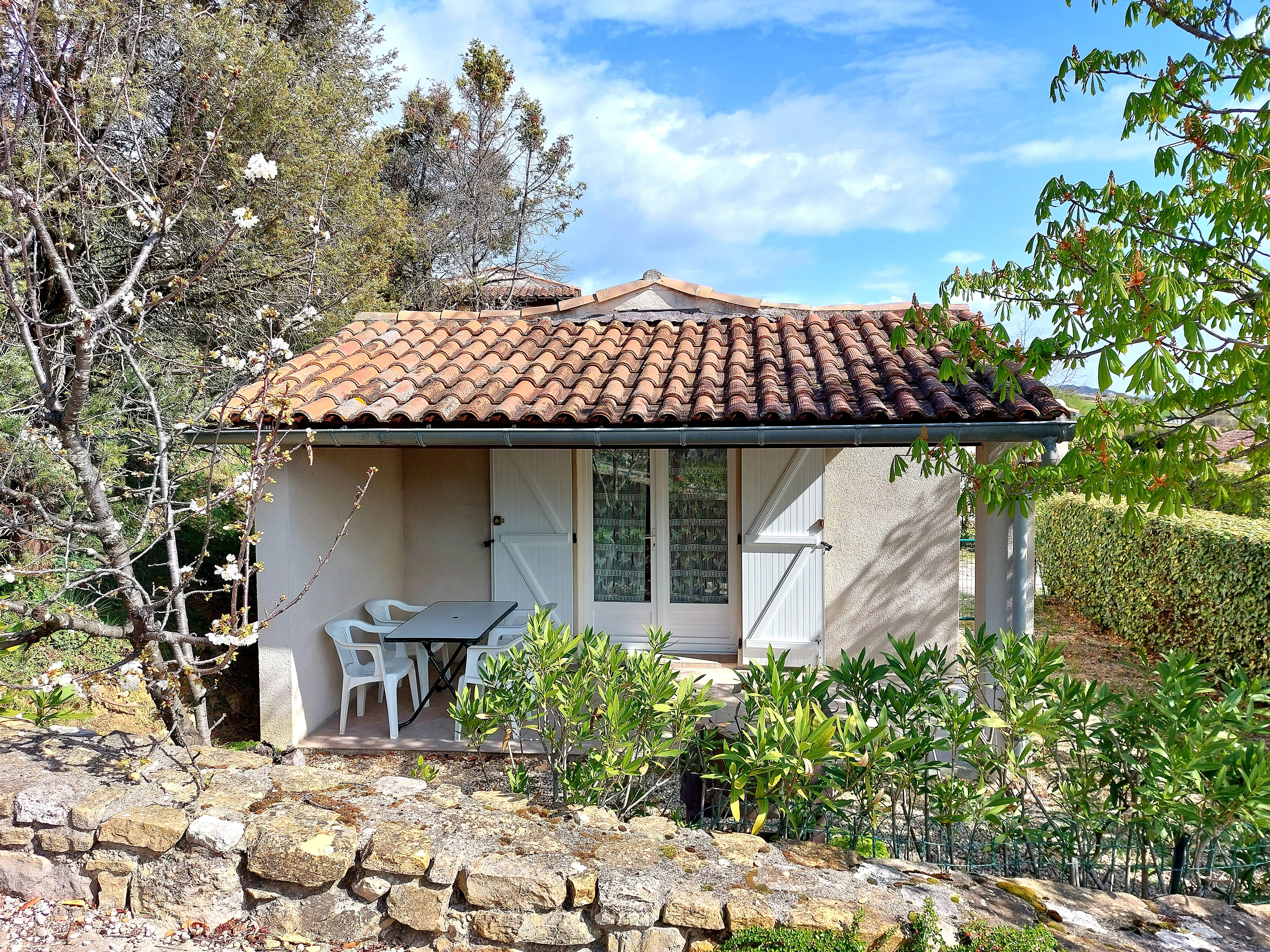 Jardin clôturé