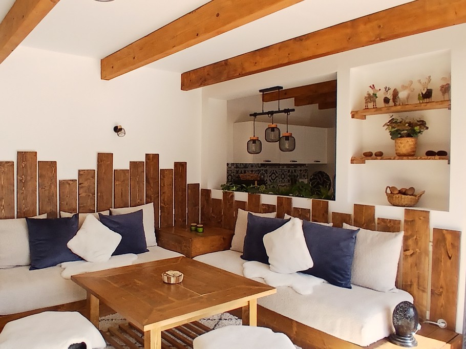 Chalet La Renardière, Moneaux, Chambon sur lac - Salon