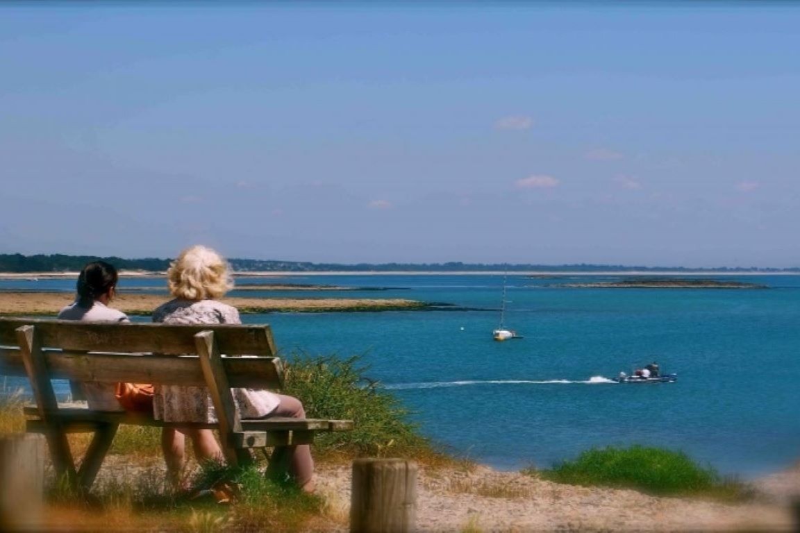 une petite pause pour admirer la côte de Saint Jacques