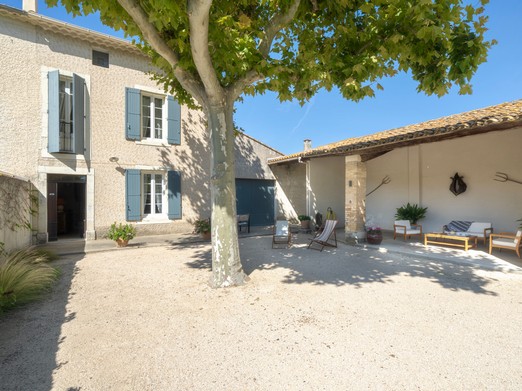 Façade Sud - préau