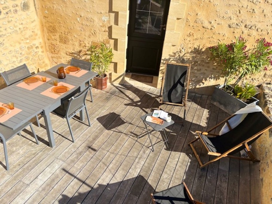 Terrasse + Piscine privée