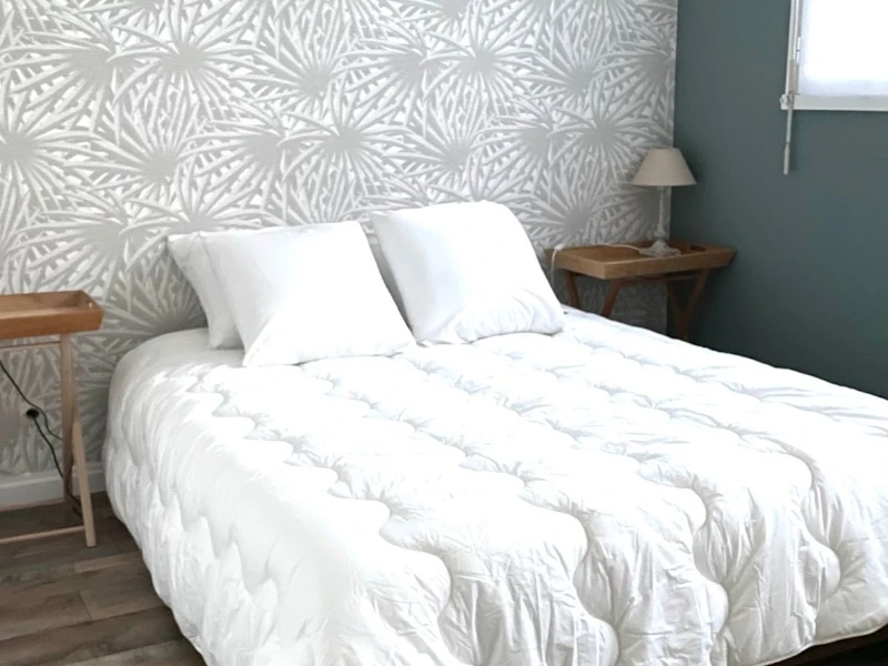 Chambre indépendante pour 2 personnes.