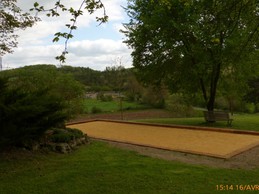 terrain de pétanque