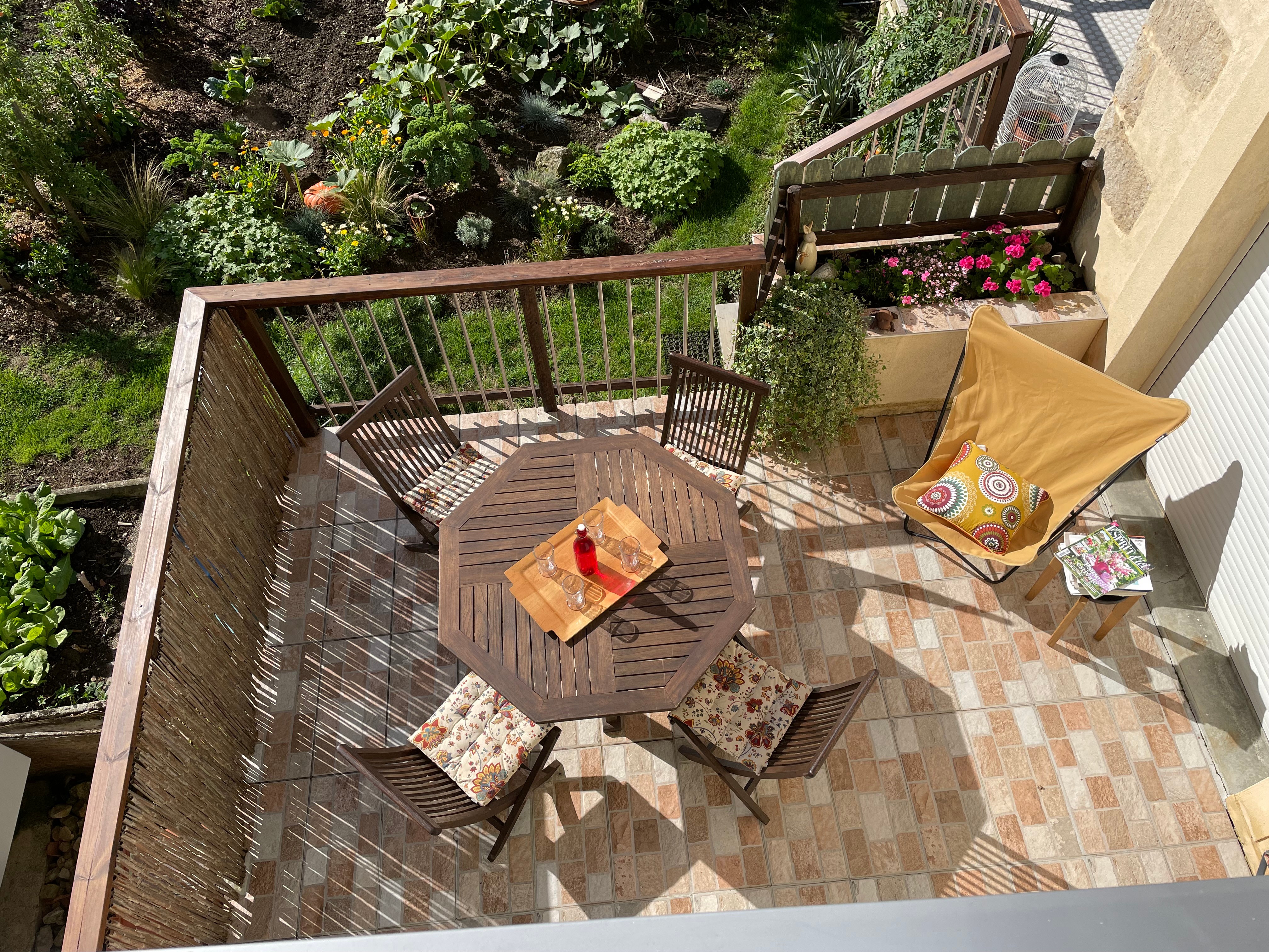 Terrasse - Gîte de la Sauvegarde