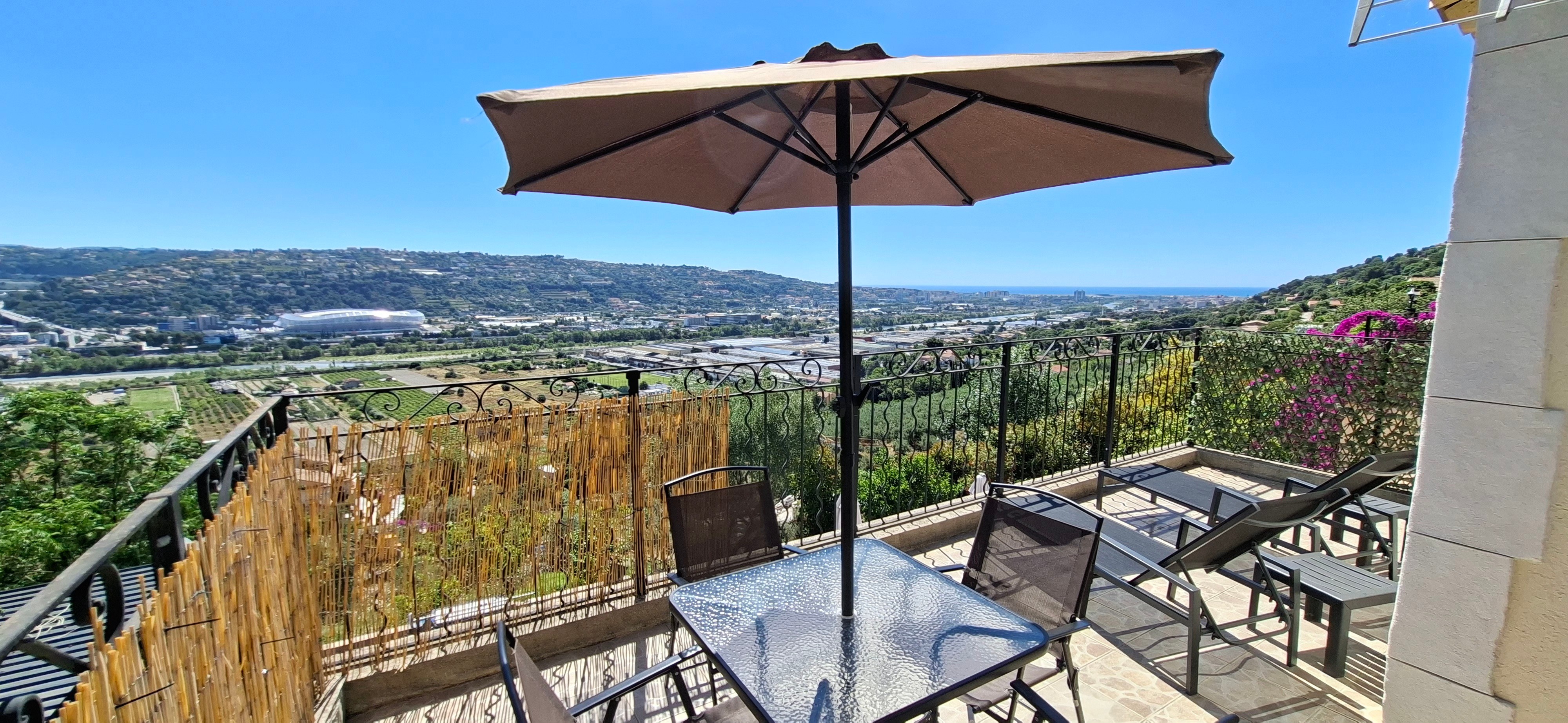 terrasse chambre Azur N°2